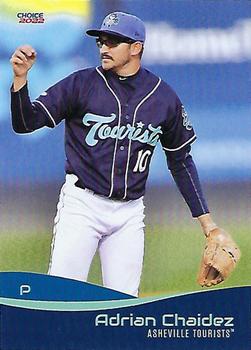 2022 Choice Asheville Tourists #07 Adrian Chaidez Front
