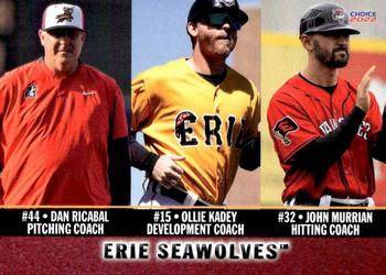 2022 Choice Erie Seawolves #29 Dan Ricabal / Ollie Kadey / John Murrian Front