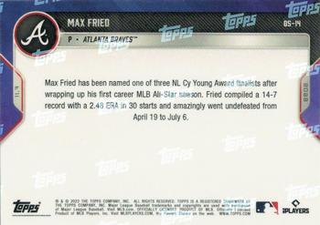 2022-23 Topps Now Off-Season #OS-14 Max Fried Back