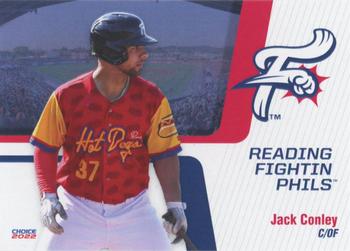 2022 Choice Reading Fightin Phils #05 Jack Conley Front