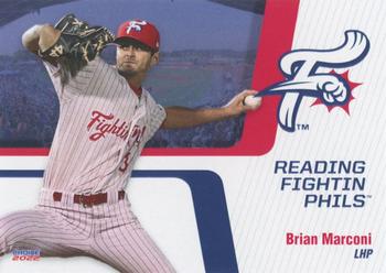 2022 Choice Reading Fightin Phils #15 Brian Marconi Front