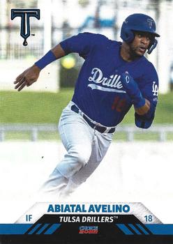 2022 Choice Tulsa Drillers #02 Abiatal Avelino Front