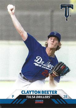 2022 Choice Tulsa Drillers #03 Clayton Beeter Front