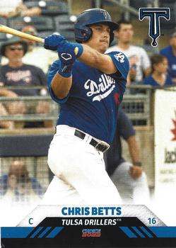 2022 Choice Tulsa Drillers #04 Chris Betts Front