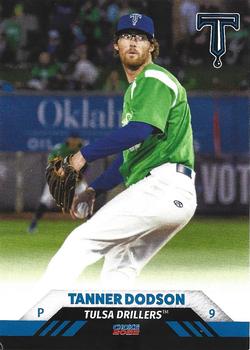 2022 Choice Tulsa Drillers #06 Tanner Dodson Front