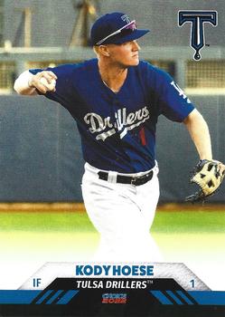 2022 Choice Tulsa Drillers #12 Kody Hoese Front