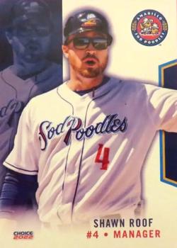 2022 Choice Amarillo Sod Poodles #34 Shawn Roof Front