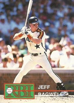 1992 RBI Magazine - Promos #NNO Jeff Bagwell Front