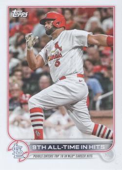 2022 Topps Mini #US313 9th All-Time In Hits - Albert Pujols Front