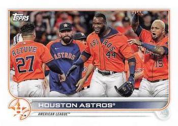 2022 Topps Mini #136 Houston Astros Front