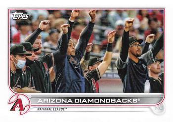 2022 Topps Mini #144 Arizona Diamondbacks Front
