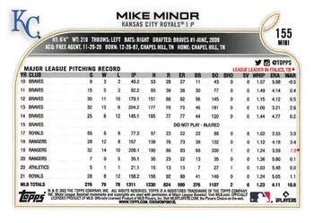 2022 Topps Mini #155 Mike Minor Back