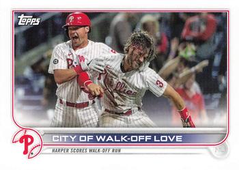 2022 Topps Mini #321 City of Walk-Off Love Front
