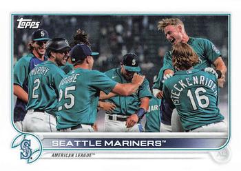 2022 Topps Mini #489 Seattle Mariners Front