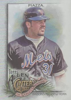 2022 Topps Allen & Ginter - Silver Portrait #147 Mike Piazza Front
