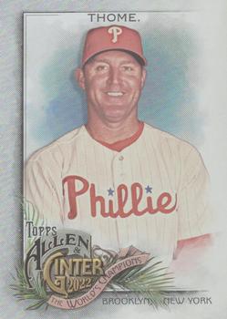 2022 Topps Allen & Ginter - Silver Portrait #232 Jim Thome Front