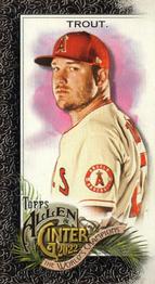 2022 Topps Allen & Ginter - Mini Black Border #35 Mike Trout Front