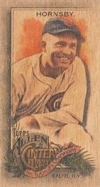 2022 Topps Allen & Ginter - Mini Wood #326 Rogers Hornsby Front