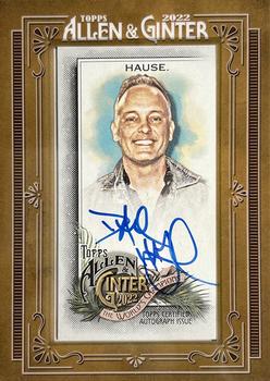 2022 Topps Allen & Ginter - Framed Mini Autographs #MA-DHA Dave Hause Front