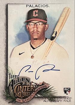 2022 Topps Allen & Ginter - Full-Size Autographs #FA-RP Richie Palacios Front