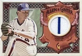 2022 Topps Allen & Ginter - Full-Size Relics A Design #AGRA-DCO David Cone Front