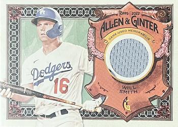 2022 Topps Allen & Ginter - Full-Size Relics A Design #AGRA-WS Will Smith Front