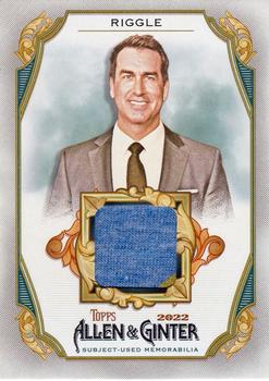 2022 Topps Allen & Ginter - Full-Size Relics B Design #AGRB-RR Rob Riggle Front
