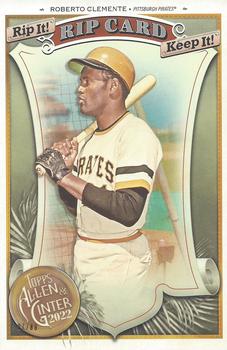 2022 Topps Allen & Ginter - Boxloader Rip Cards #BRC-RC Roberto Clemente Front