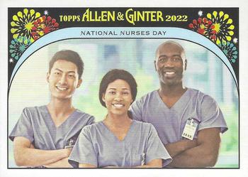 2022 Topps Allen & Ginter - It's Your Special Day! #IYSD-3 National Nurses Day Front