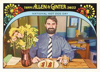 2022 Topps Allen & Ginter - It's Your Special Day! #IYSD-10 National Hot Dog Day Front