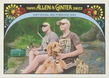 2022 Topps Allen & Ginter - It's Your Special Day! #IYSD-12 National Go Fishing Day Front