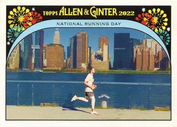 2022 Topps Allen & Ginter - It's Your Special Day! #IYSD-14 National Running Day Front