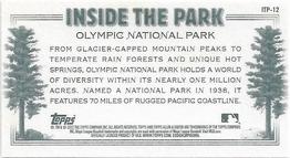 2022 Topps Allen & Ginter - Mini Inside the Park #ITP-12 Olympic National Park Back