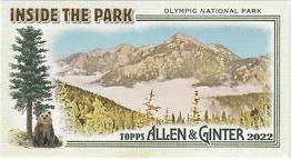 2022 Topps Allen & Ginter - Mini Inside the Park #ITP-12 Olympic National Park Front