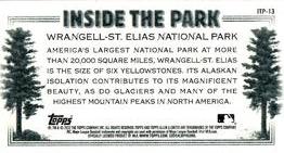 2022 Topps Allen & Ginter - Mini Inside the Park #ITP-13 Wrangell-St. Elias National Park Back