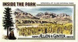 2022 Topps Allen & Ginter - Mini Inside the Park #ITP-13 Wrangell-St. Elias National Park Front