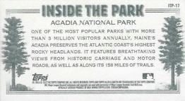 2022 Topps Allen & Ginter - Mini Inside the Park #ITP-17 Acadia National Park Back