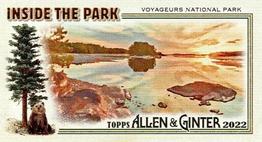 2022 Topps Allen & Ginter - Mini Inside the Park #ITP-20 Voyageurs National Park Front