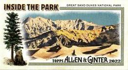 2022 Topps Allen & Ginter - Mini Inside the Park #ITP-27 Great Sand Dunes National Park Front