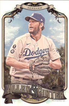 2022 Topps Allen & Ginter - Boxloaders #BC-15 Clayton Kershaw Front