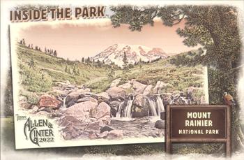 2022 Topps Allen & Ginter - Inside the Park Boxloader #ITPB-14 Mount Rainier National Park Front