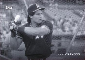 2022 Topps Black & White #40 Jose Canseco Front