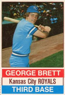 1976 Hostess - Brown Back #114 George Brett Front