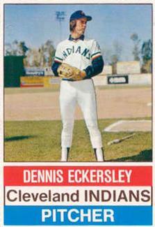 1976 Hostess - Brown Back #137 Dennis Eckersley Front