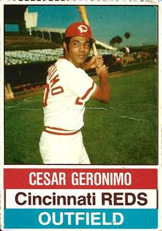 1976 Hostess - Brown Back #150 Cesar Geronimo Front