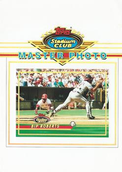 1993 Stadium Club - Master Photos (Series 1) #NNO Bip Roberts Front