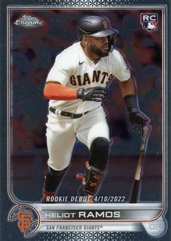 2022 Topps Chrome Update #USC2 Heliot Ramos Front