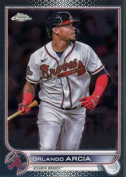 2022 Topps Chrome Update #USC68 Orlando Arcia Front
