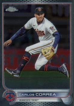 2022 Topps Chrome Update #USC98 Carlos Correa Front