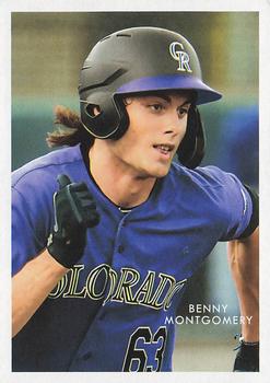 2022 Topps Heritage Minor League - 1973 Topps 1953 Reprint #15 Benny Montgomery Front